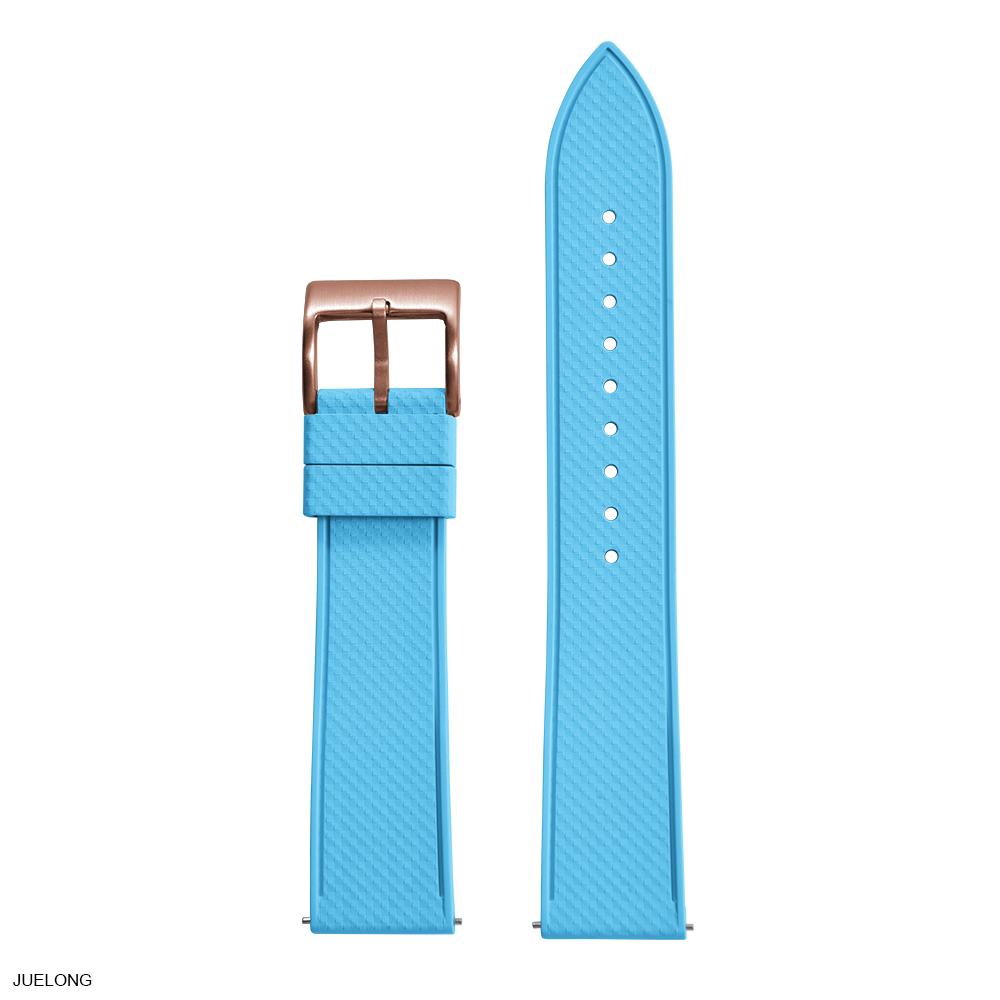 Premium Mosaik FKM Gummi Taucheruhr Armband 20mm 22mm Staubdicht Wasserdicht Schnellverschluss Für Herren Damen Taucheruhren