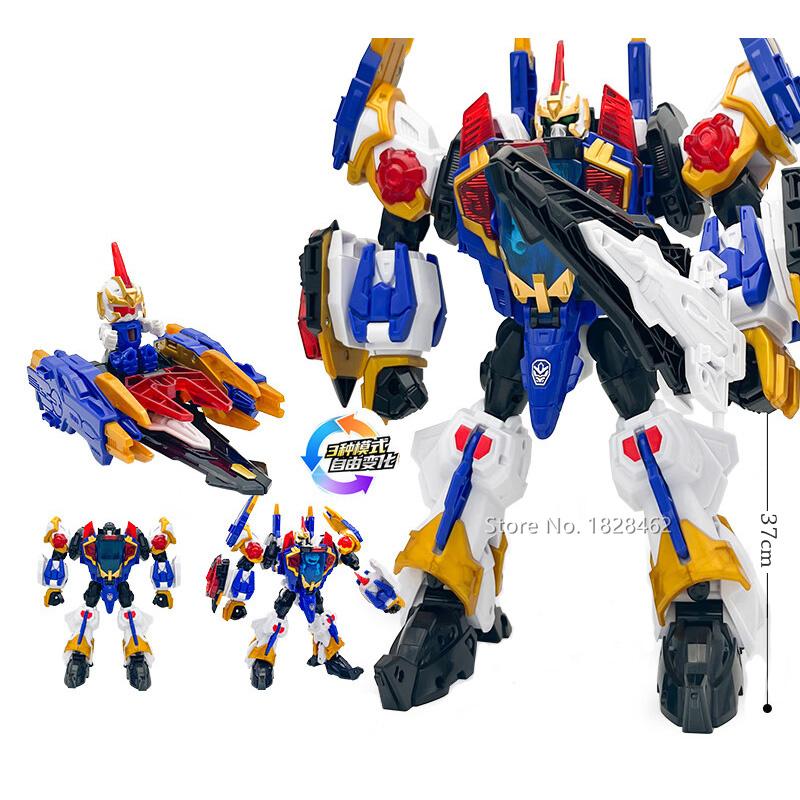 New Carbot FIENT Transformation Car To Robot Toys Action Figures Transforming Robot Police Toy for Children Gift