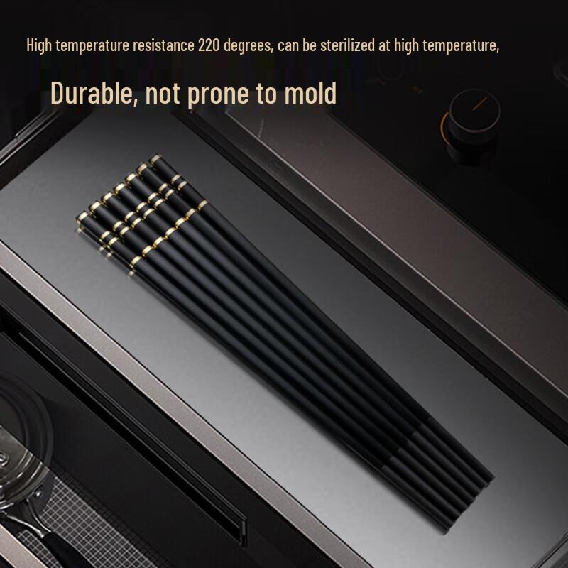 Jie Xiang Jia Food-Grade PPS & Alloy Chopsticks Set
