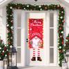Christmas Faceless Doll Hanging Flag Navidad Natal Noel Door Hanging Ornament Merry Christmas Decor For Home 2025 New Year 2025