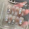 100Pcs/Box Fake Nail Tips Full Cover Coffin Press On Nail Extension Clear Soft Gel Tips False Nail Design Manicure Tools