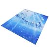 Shower Curtain Polyester Fiber Waterproof Colorful Printing with 12pcs Hook for Home Bathroom