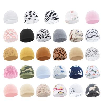 Neugeborenen Mütze Krankenhausmütze Atmungsaktive Baby Strickmützen Weiche Kappen Säuglings Baby Mützen für Jungen Mädchen Kleinkind 0-6 Monate