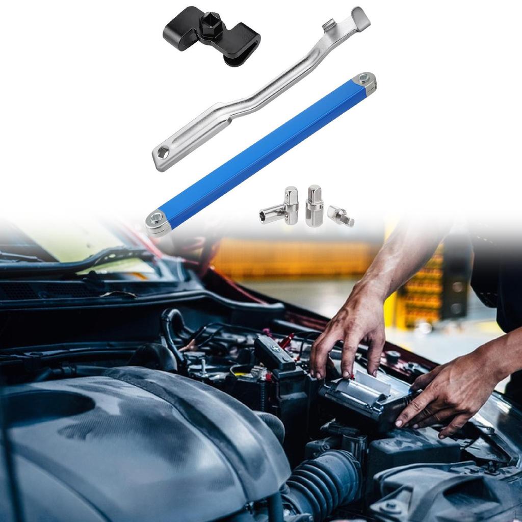 Offset Extension Wrench Set 1/2", 1/4" and 3/8" Tight Car Repair Shop Universal Small Place