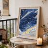 Perlenmalerei-Set Wolkenmeer-Thema Rahmenloses Handwerk DIY Schlafzimmerdekoration Wohnzimmer Wandkunst Raumdekoration Kunsthandwerk Dekoration