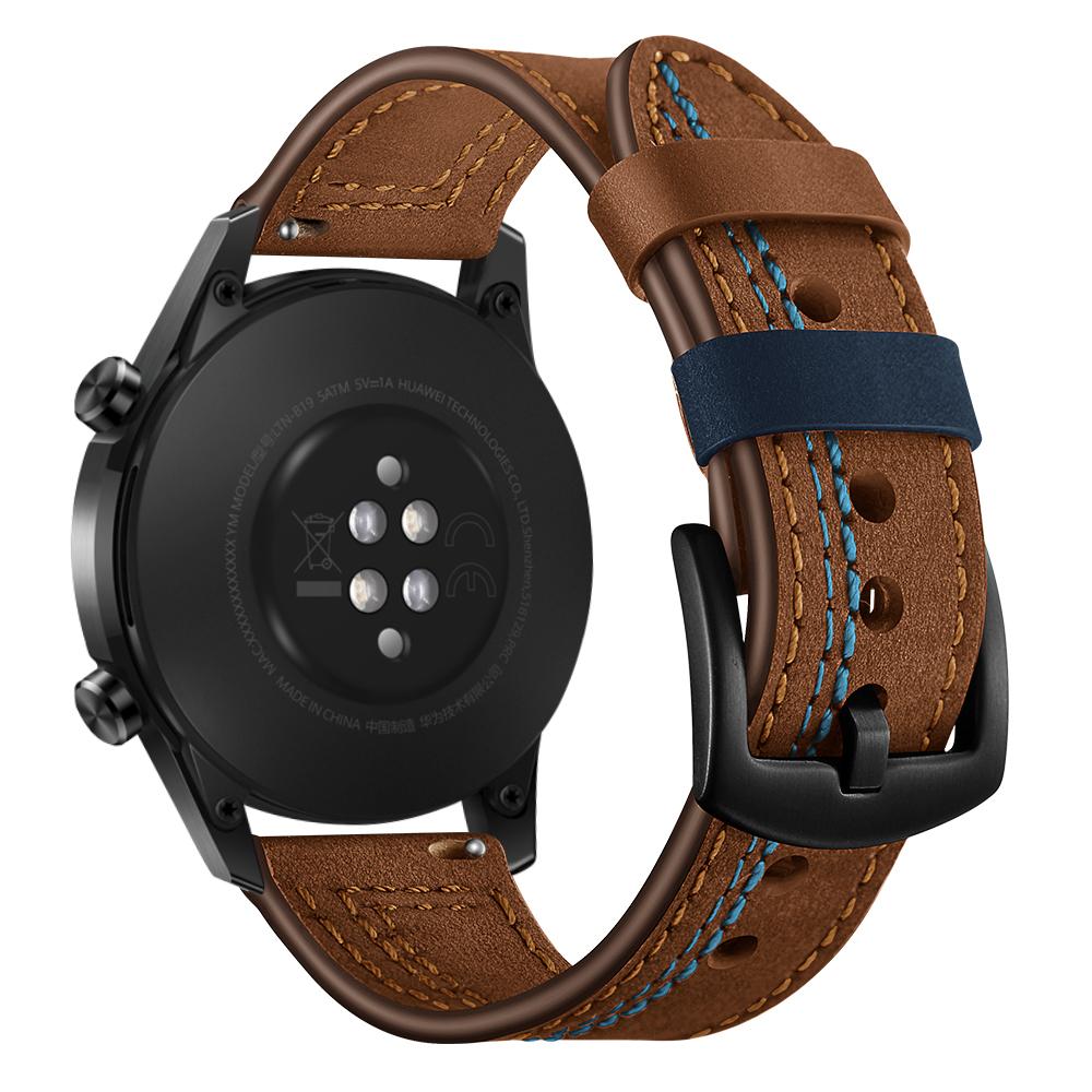 Curea din piele de 22 mm pentru ceas Huawei GT-2-2e-pro GT2 GT2e brățară de 46 mm Samsung Gear S3 Frontier/Galaxy Watch 3 Bandă de 45 mm/46 mm
