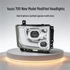 Compatible Qingling Isuzu 700P/500P LED Headlight Assembly with Lens for Juka Lingka Modification