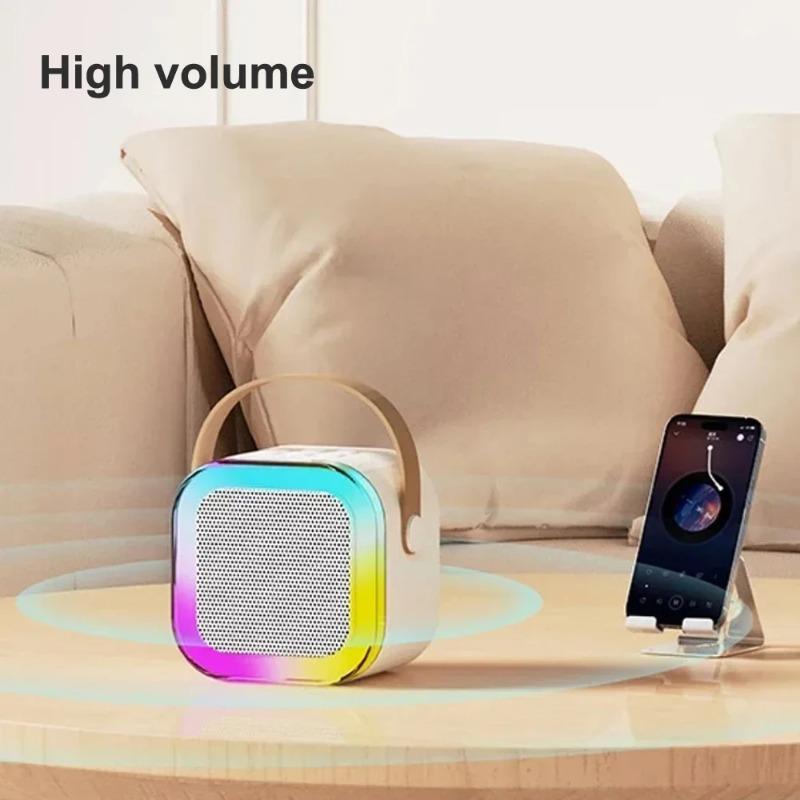 2026 New Professional Singing Bluetooth Atmosphere Column Speaker High-end Ktv Karaoke Microphone Bluetooth Audio Wireless Mic