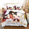 3D Print Anime Student Council'S Discretion Comfortable Duvet Quilt Cover Pillowcase Bedding Set Children Bedroom Home Textile