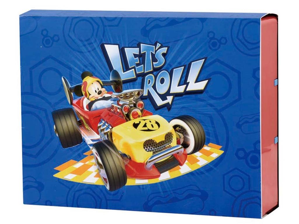 Panoramatický kufřík Tomica Disney Mickey Mouse a Road Racers