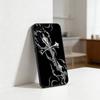 C-Cool Dark Gothic Cross Mark Phone Case For Samsung S25,S24,S21,S22,S23,S30,Ultra,S20,Plus,Fe,Lite Black Shell