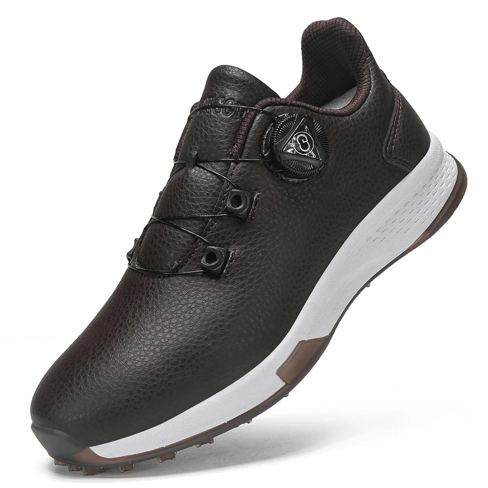 

New Men Golf Shoes Professional Golf Sneakers Cushioning Sneakers Walking Footwears Comfortable 36
