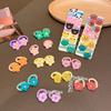 40 cute cartoon rubber bands and sweet wind-driven hair accessories suitable for daily use