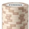 20 Stück Pokerchip-Set Klarer Druck Große Zahlen Professionelle Spielzählscheiben für Brettspiel 10000