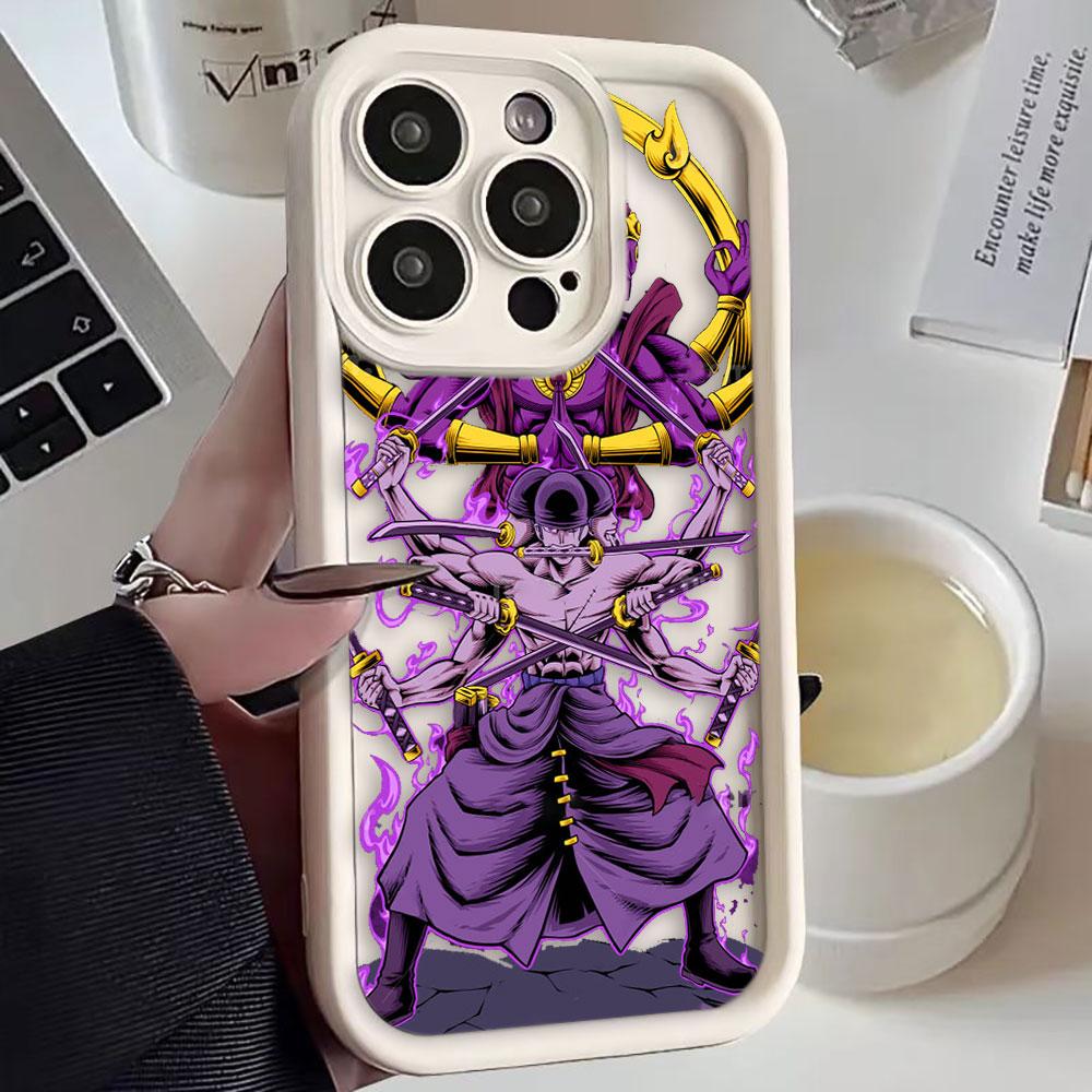 One P-Piece GEAR 5 Luffys ZoroS Phone Case For Xiaomi 15 15T 17 14 14T 8 11 12 12T 13 PRO MAX LITE 5GNE TPU Case DIY Shell Cover