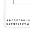 Board Game 9x12 Double-Sided Whiteboard Reusable Portable Erasable Hang Man Games Dry Erase Board for Travel Classroom Home