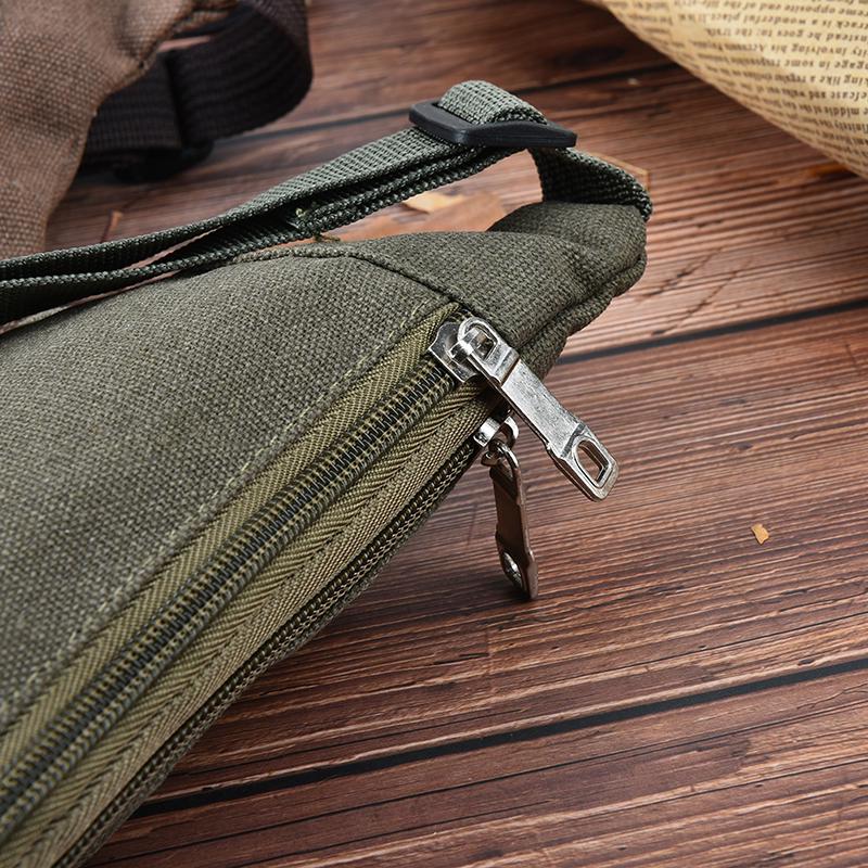 1 stk X lerret og løpepakke med stor kapasitet Camping Sport Vandring Zip Bag