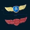 Citroen Car Front Trunk Wings Emblem Badge Sticker for C1 C5 DS3 DS4 DS5 Picasso Xsara Berlingo Jumpy C-C-ELYSEE Accessory Body