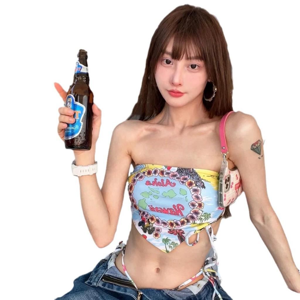 2025 Damen Zweiteiliger Bikini Badeanzug - Stilvolle Thailand Strand- & Thermalquellenbekleidung