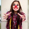 Naso da clown rosso a LED lampeggiante, luce intermittente, costume di Halloween, accessorio per spettacoli circensi, naso da clown rosso