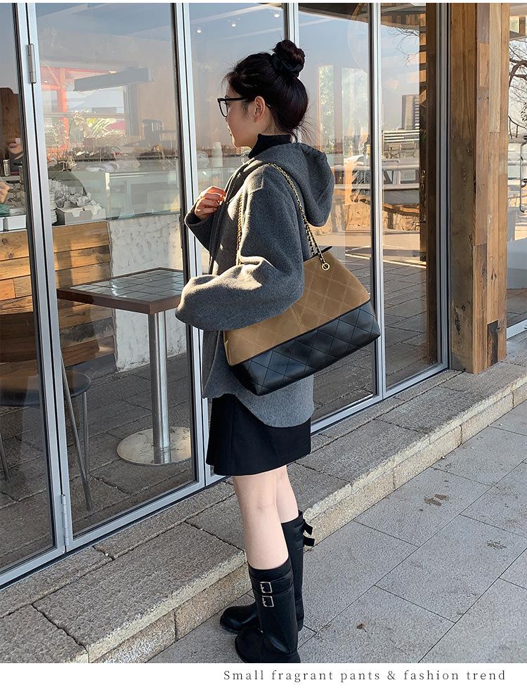 Plus Size Women's Slimming Double-Faced Wool Hooded Coat - Early Winter Casual Versatile Outerwear