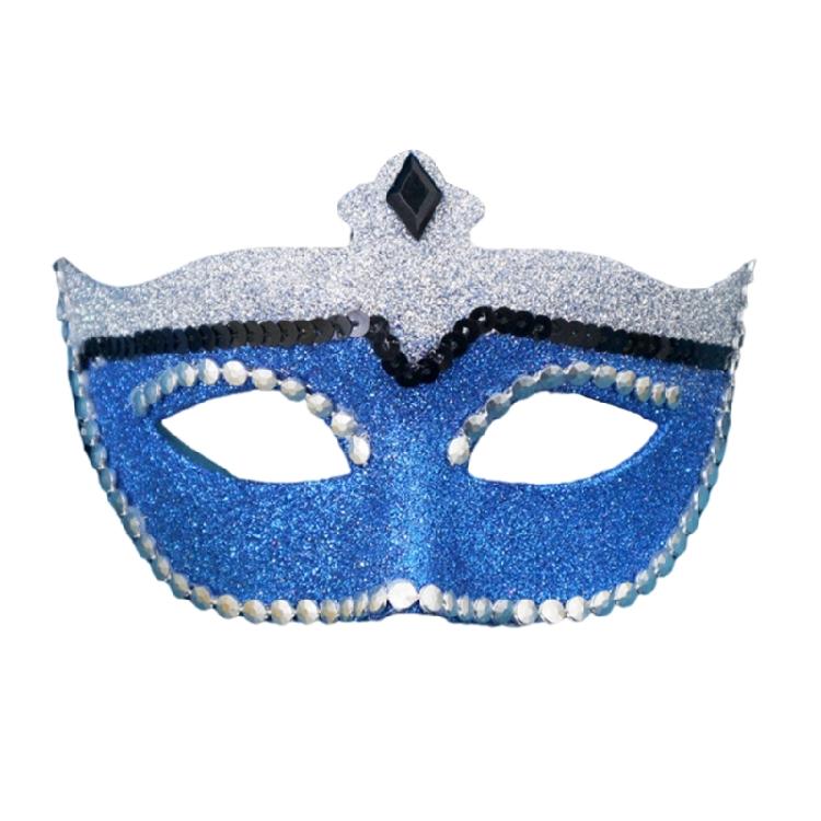 Premium Plastic Masquerades Mask With Color Burst Powder Release Mechanism For Costume Parties