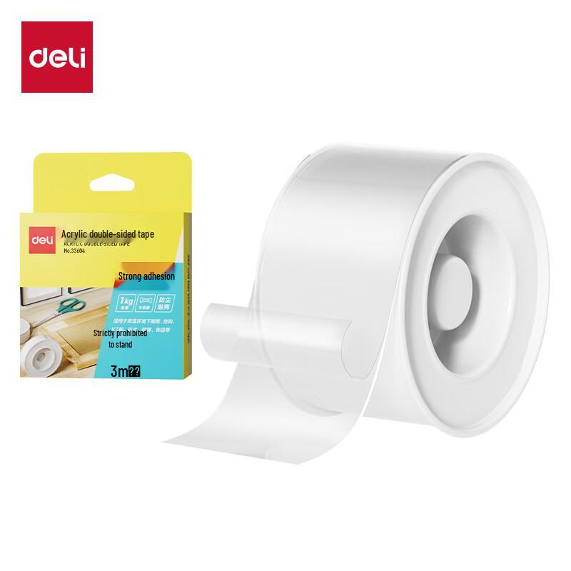 Deli 33604 Strong Nano Double-Sided Tape