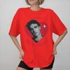 Nate Jacobs Jacob Elordi Grafikdruck T-Shirts für Unisex Damen Baumwoll-T-Shirt Kleidung