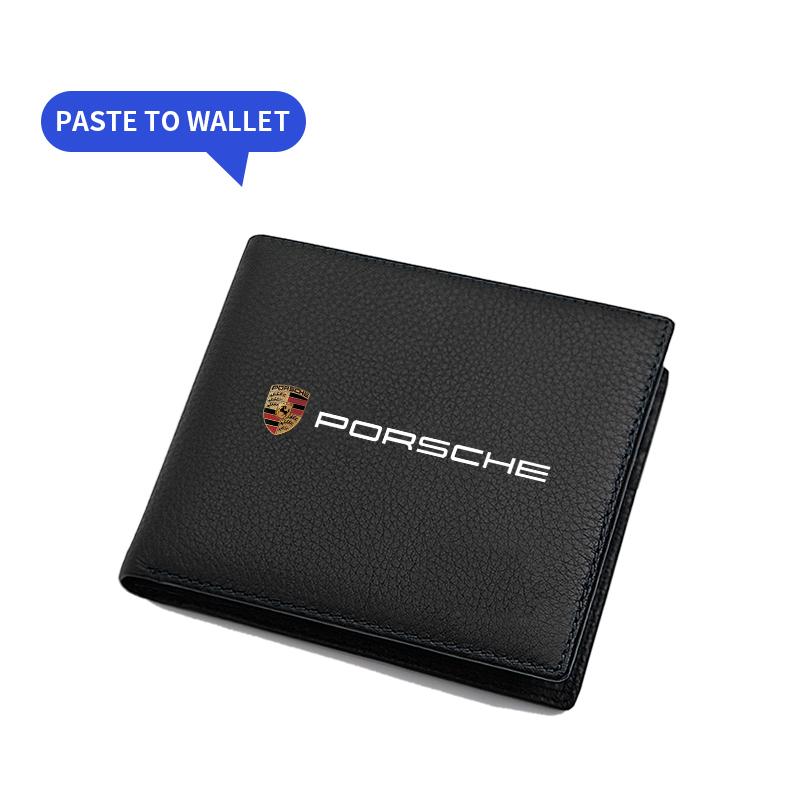 Car Interior Random Stickers Car Steering Wheel Decal Goods For Porsche Boxster Cayenne Panamera Macan Cayman 911 918 996 917 991