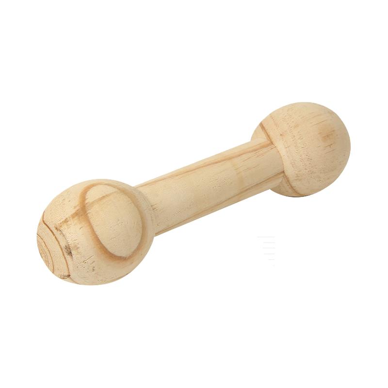 Tie Wei Ying Wooden Dog Training Dumbbell