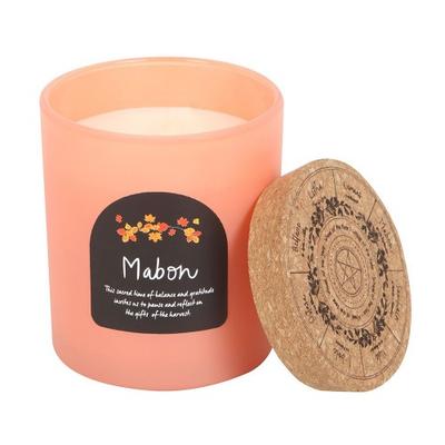 Wheel Of The Year Apple Mabon Candle