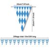 1 Pc Oktoberfests Decorations Kit,German Party Supplies,Oktoberfests Flag Banner,Tablecloth Decoration Beers Festival Party Acce