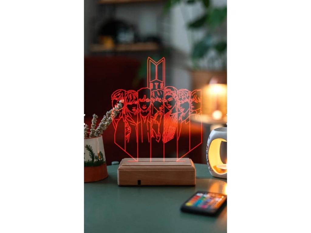 Bts Bangtan Boys Bts Army V2 16 Renk Gece Lambası