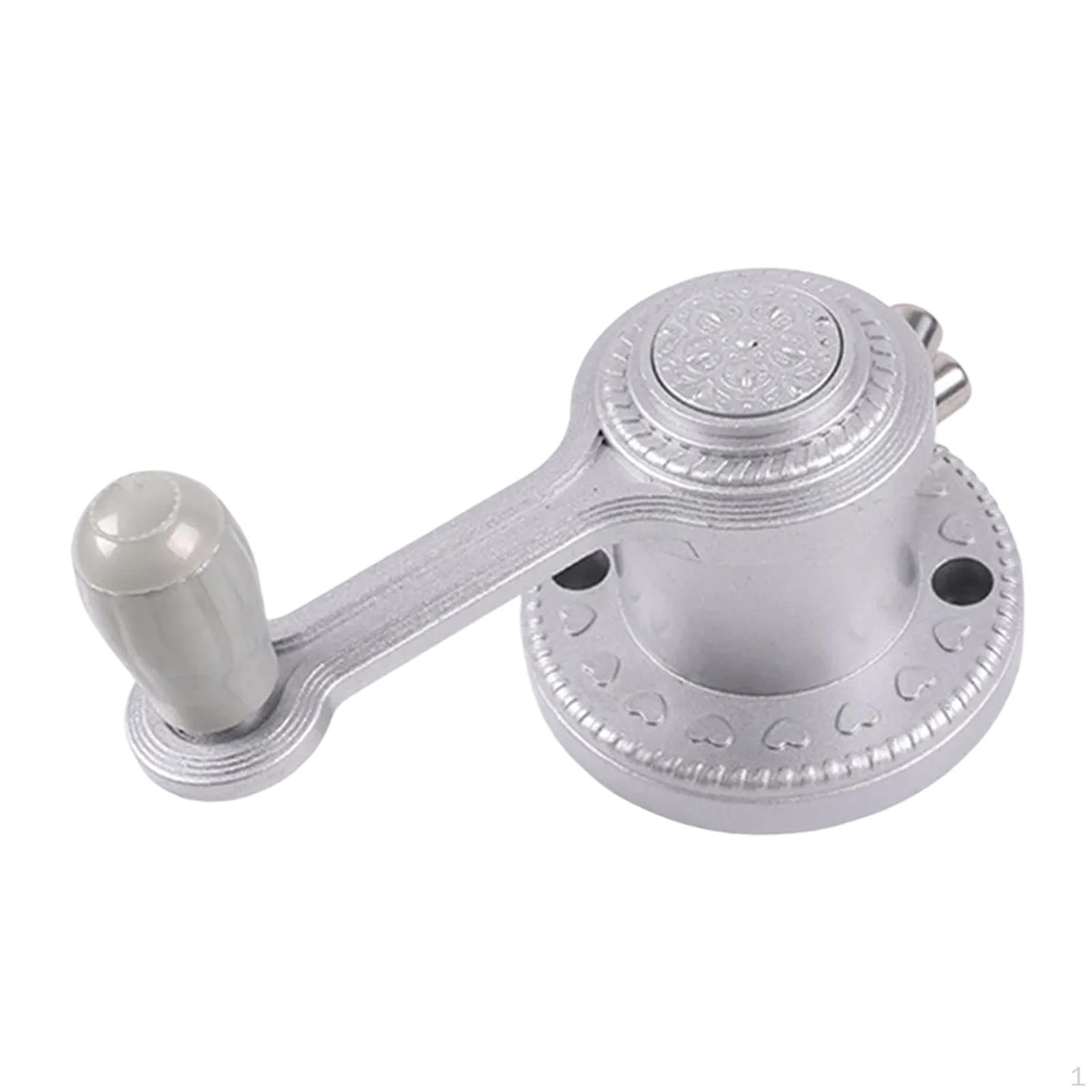 

Clothes Hanger Accessory with Crank for Clothesline, 1.8m Steel Cable, Lifting серебряный