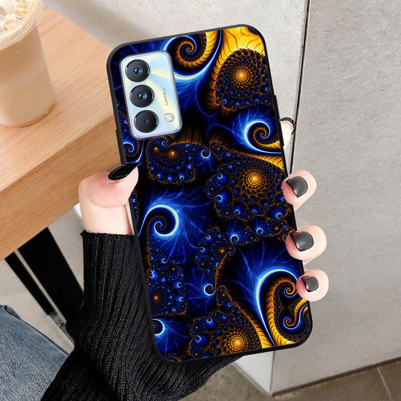 For Realme GT Master Edition Case 6.43Inch Cool Painted Case For OPPO Realme GT Master Edition Cover Silicone Back Bumper