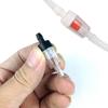 10pcs/lot Non-Return One Way Check Valve CO2 Aquarium Air Pump For 4cm Inner Dia Hose Fish Tank Accessories