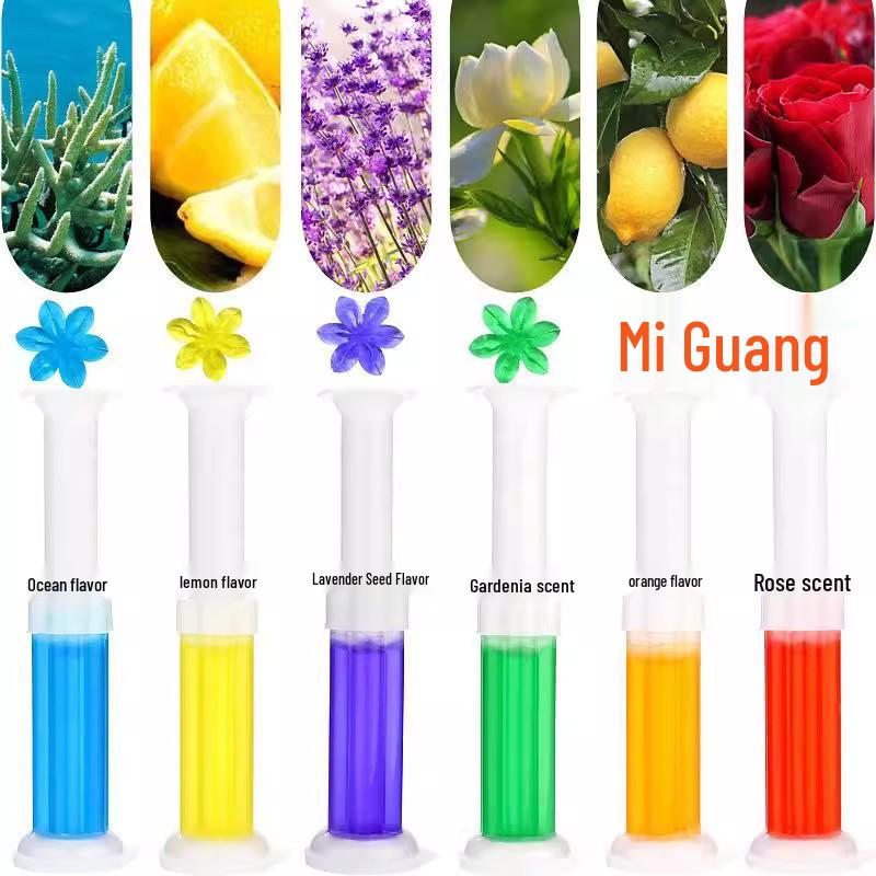 

**Одноразовый гель для чистки унитаза**: Цветочный дезодоратор и освежитель** 78g