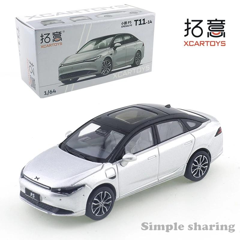 XCarToys 1/64 XPENG P7 New Energy Elektro-Legierung Druckguss Modellauto Freunde Geschenke Sammlerstücke Kinder Weihnachtsgeschenk Spielzeug für Jungen
