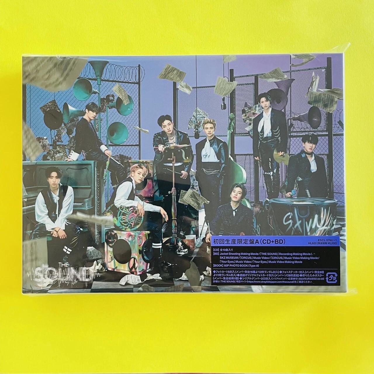 STRAY KIDS THE SOUND Япония 1-й Полноформатный АЛЬБОМ CD ОФИЦИАЛЬНЫЙ LTD A