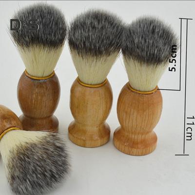 Martini Houten Handvat Haar Baard Schoon Scheerkwast Gereedschap