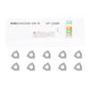 10Pcs Carbide Turning Inserts Indexable Coated for Wood Milling CNC Lathe Tools RWNMU040308ERR