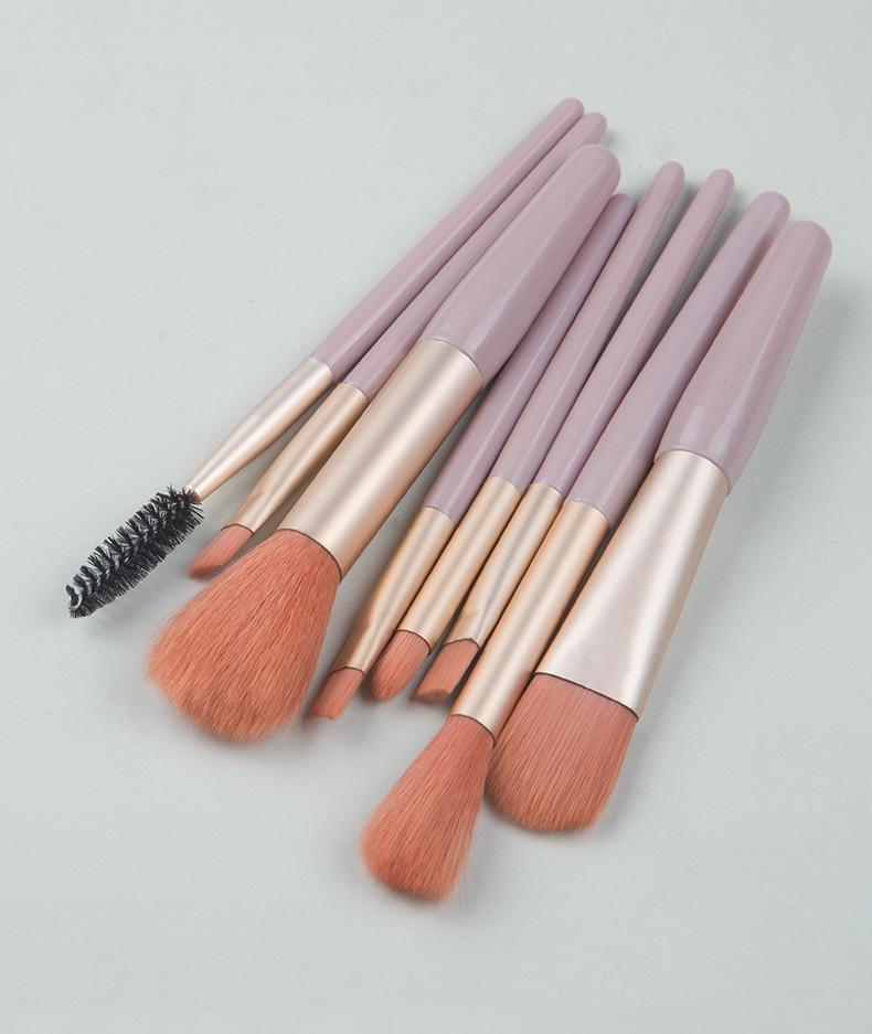 New 8Pcs Makeup Brush Set Makeup Concealer Blush Loose Powder Brush Eye Shadow Highlighter Foundation Brush Beauty Tools