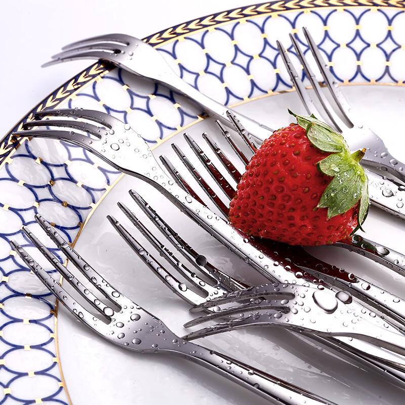 Elegant 304 Stainless Steel Fruit Fork