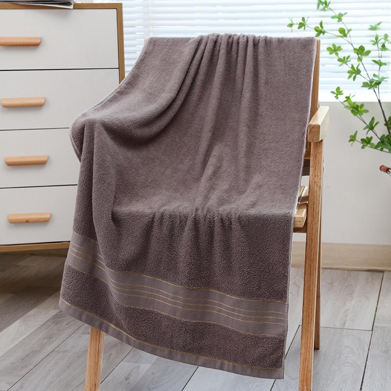 Bath Towel Thickened Absorbent Home Daily Bath Towel Hotel Commercial Beach Cotton Bath Towel