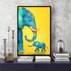 Animals Art Abstract Giraffe,Elephant,Zebra,Cat Poster Decor Poster Canvas Painting Wall Pictures Home Decor