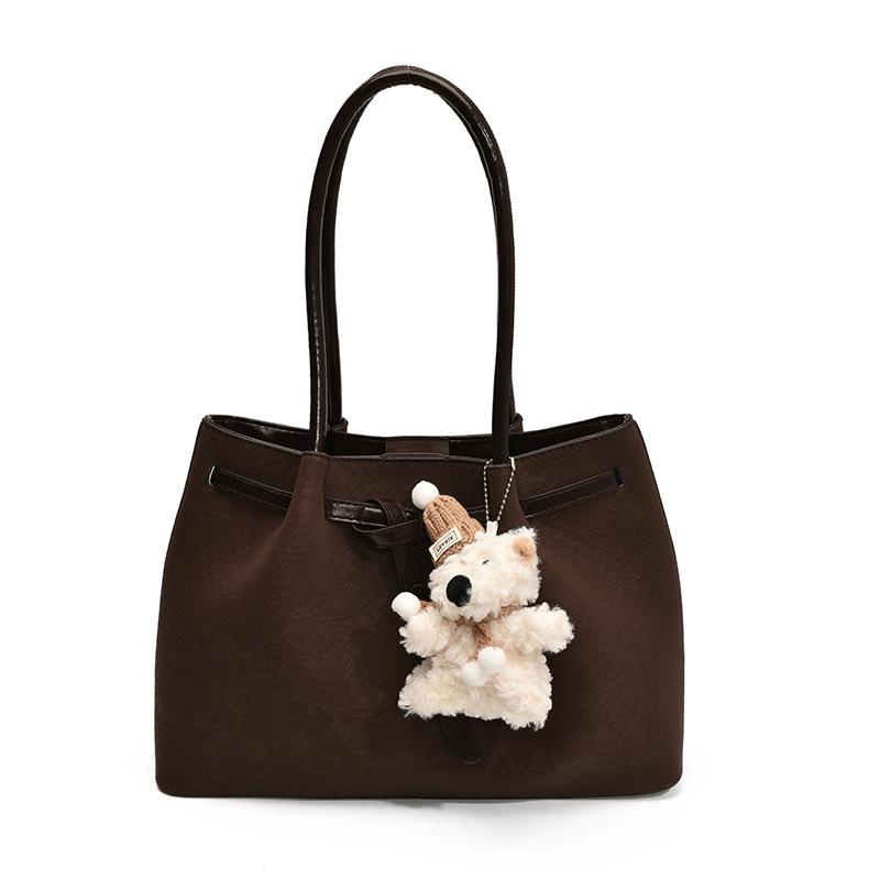 

Niche woven tote bag women s 2025 autumn and winter new fashion portable vegetable basket bag versatile messenger bag no pendant