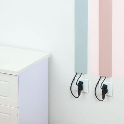 Network Cable Storage Tube Computer Cable Fixed Clamp Cable Manager Line Cover, Self-adhesive Wall Wire Harness Pipe Fixed Cable Clamp