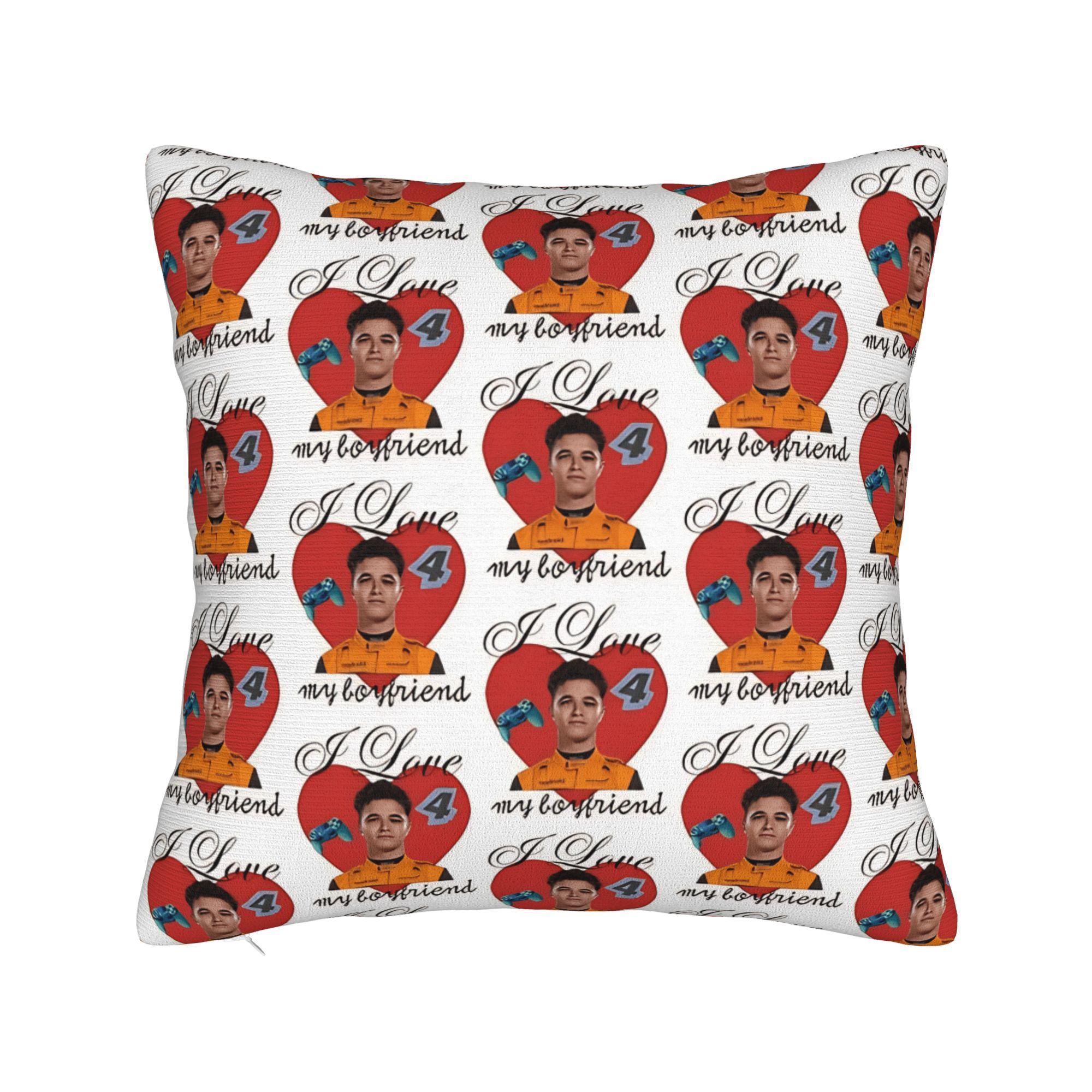 

Racing Driver L-Landos 2025 Pillow Case But daddy I love Him Design Pillow Cover For Living Room Chair Novelty Cushion Cover 30cmx30cm