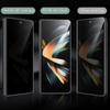 YWXTW [3 In 1] for Samsung Galaxy Z Fold 4 Privacy Screen Protector and Camera Lens Protector, 1PCS Outer + 1PCS Inner Soft EPU Screen Protector +