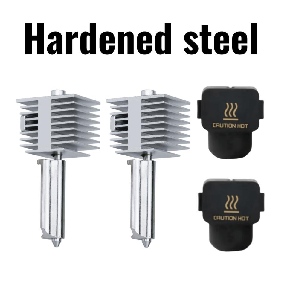A2L High-Precision Hotend Kit For Bambu Lab A1 A1mini Hardened Steel Integrated Nozzle Same As Original High Quality